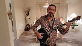 Where The Soul Of Man Never Dies. (On a Bela Fleck &quot;Bluegrass Heart&quot; Banjo)🩷  (W. Golden).