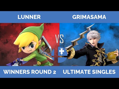 RogaSmash 190: SSBU Winners R2 - Wolves | Lunner (Toon Link) vs GrimaSama (Robin)