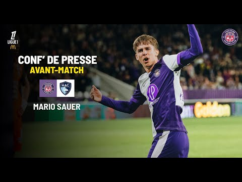 #Ligue1 Mario Sauer's press conference before Toulouse FC - Le Havre, Matchday 11 of Ligue 1 McDo...