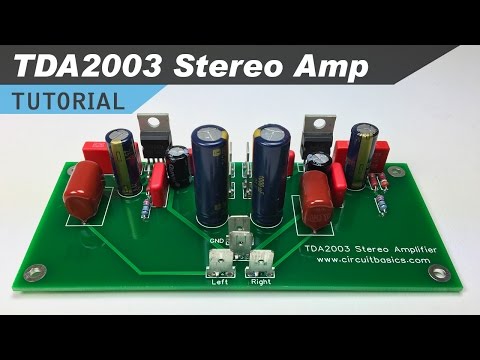 TDA2003 10W AUDIO POWER AMPLIFIER TO-220B