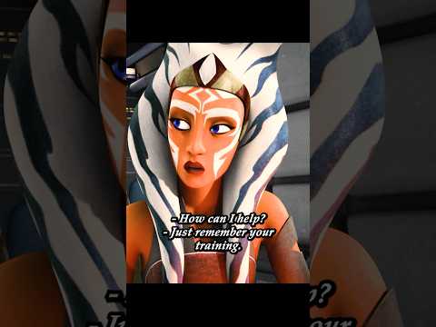 Ahsoka realizes that Anakin is Darth Vader.#shortsvideo #video #film