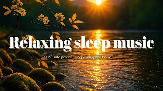 3 Hours Deep Sleep Solo Piano 🌙 | Ambient Nature Soundscape
