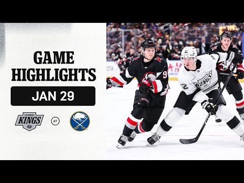 HIGHLIGHTS: LA Kings at Buffalo Sabres | 01.29.26