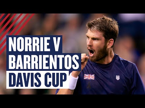 Highlights - Cam Norrie vs Barrientos | Great Britain vs Colombia | Davis Cup Qualifiers 2023
