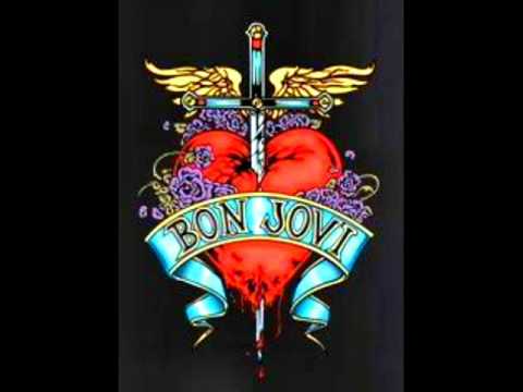 Bon Jovi - U give love a bad name (lyrics)