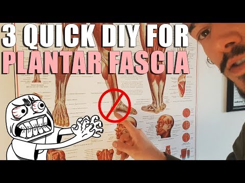 HOW TO Treat Plantar Fasciitis At Home Quickly! 👍DIY Mobility Video