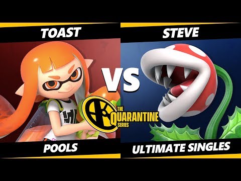 Quarantine Random Major Pools - Toast Vs. Steve - SSBU Singles
