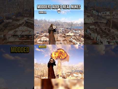 Fallout 4 Nuclear Mods😱