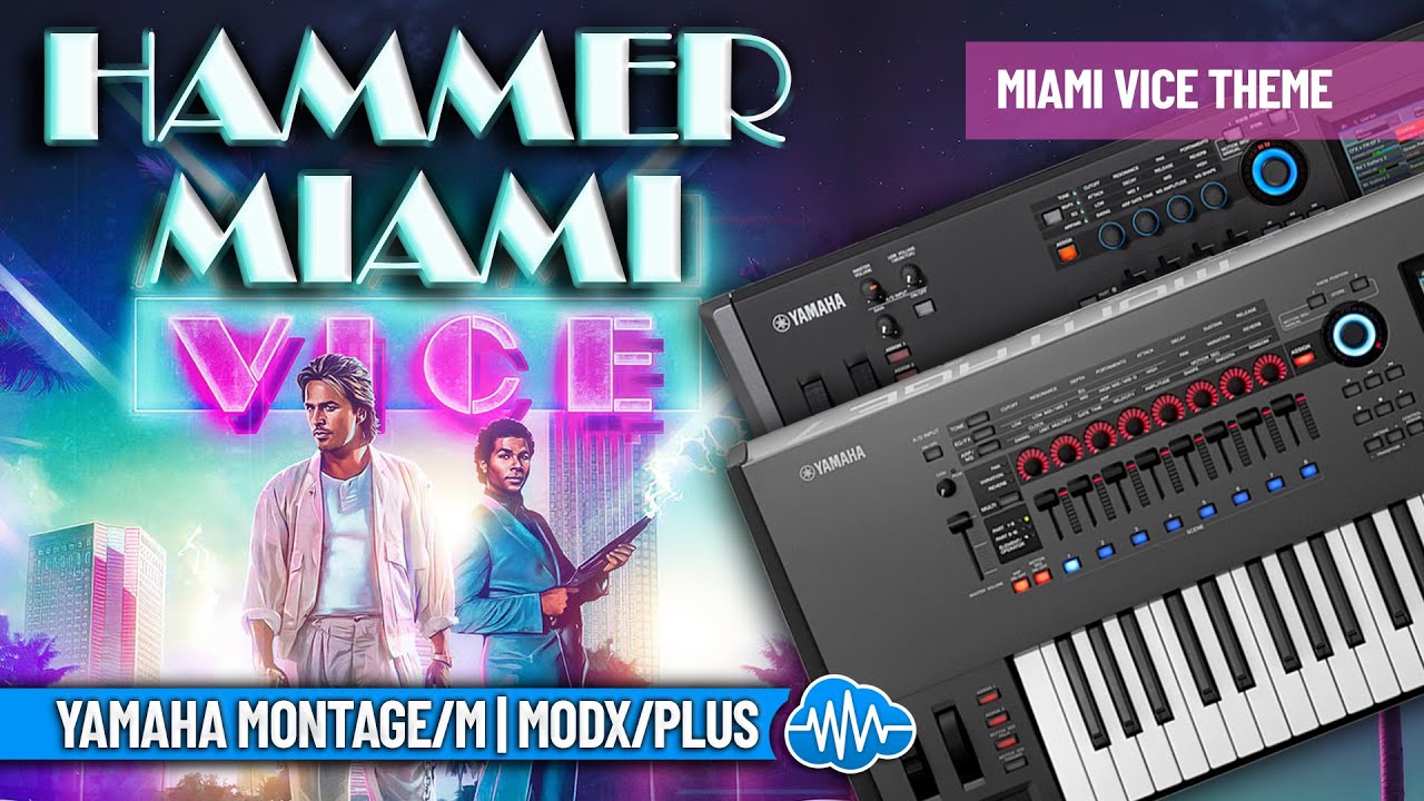 MSL002 - Hammer Miami Pack - Yamaha MODX / MODX+ ( 16 presets ) - Video Preview 2