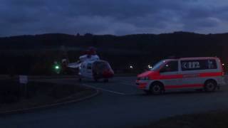 preview picture of video '60 Euro/Minute :Johanniter-Luftrettung Christoph Hessen im Einsatz'