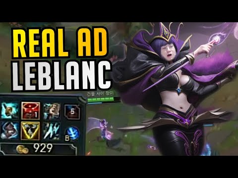 ShowMaker Happy Gaming With FULL AD Leblanc - Best of LoL Stream Highlights (Translated)