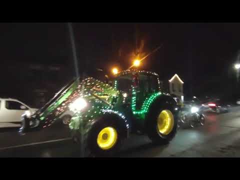 Part 1 merry Christmas from the local farmers. In Wigan. #farming #christmas 