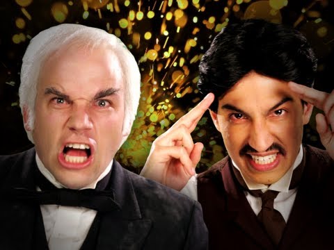 , title : 'Nikola Tesla vs Thomas Edison.  Epic Rap Battles of History Season 2.'