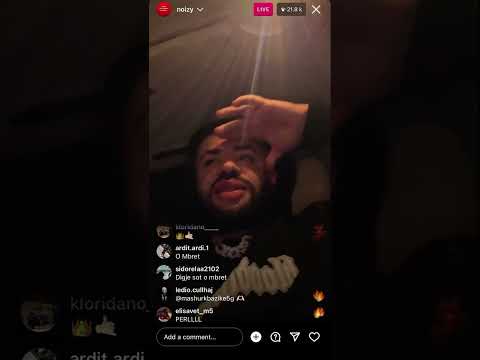 Noizy Instagram Live Tirana #otr