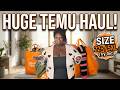 HUGE TEMU Plus Size Haul End Of Winter Classic Styles Size 22 Try On 5xl Plus Joy Amor