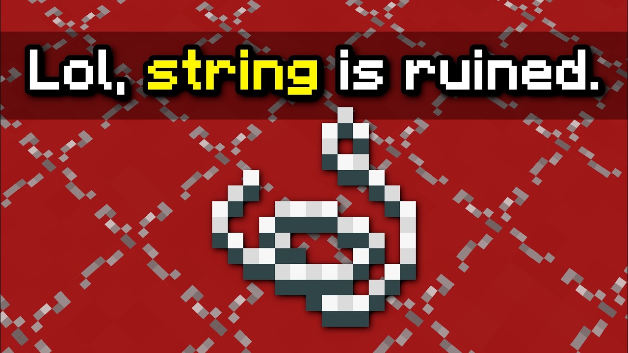 Mojang just made STRING sooooo different now.