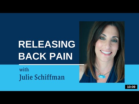 Releasing Back Pain: EFT/Tapping with Julie Schiffman
