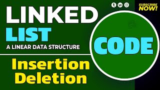 Insertion and Deletion Code (2021) | Data Structures | Mycodeshala (in Hindi)