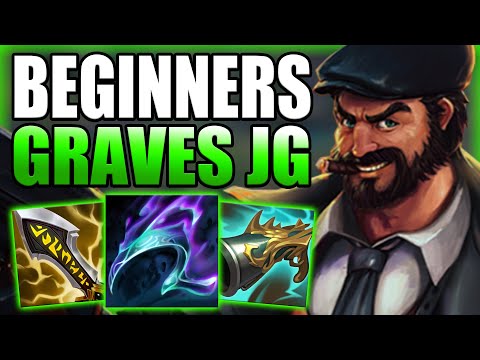 HOW TO PLAY GRAVES JUNGLE & HARD CARRY GAMES FOR BEGINNERS! - Gameplay Guide League of Legends
