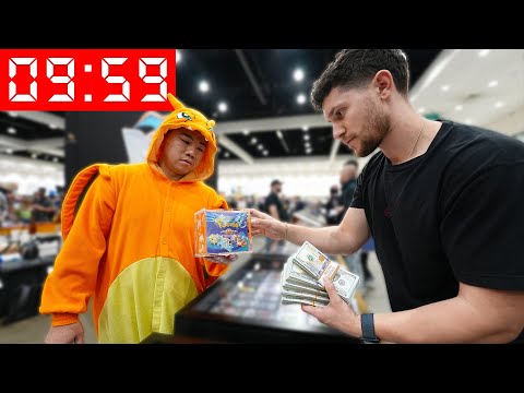 Spending $10,000 in 10 Minutes on Pokémon Cards