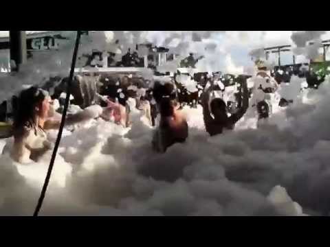 Dj Skribble & DJ Type-R @ Club La Vela's foam party. Spring Break 2014