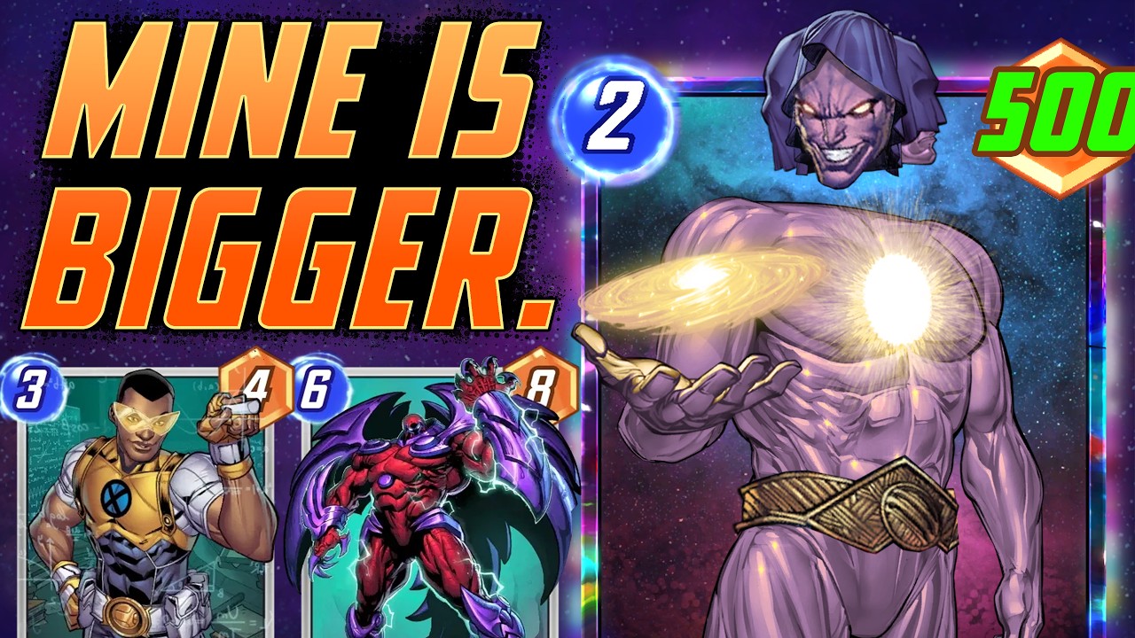 THE. BIGGEST. DECK. Nutty unbeatable numbers!!