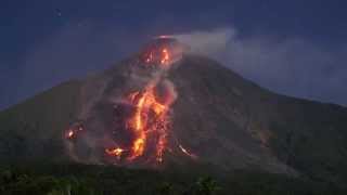 Vulkanvideo vom Karangetang
