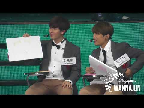 170922 Wanna One Fan Meeting - Art Class