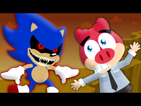 Flonk em SONIC.EXE (O Sonic do Mal) - Turma Mirim