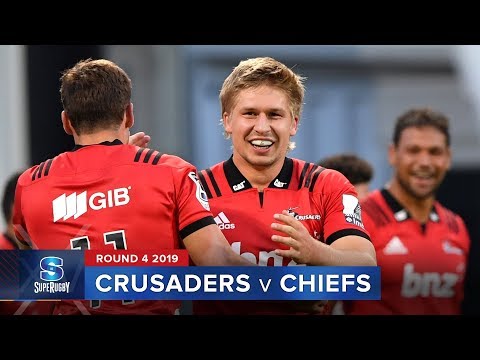 Crusaders v Chiefs | Super Rugby 2019 Rd 4 Highlights