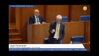 Seduta del 07/07/2026 Proposta di legge 51/13° "Norme per la promozione della sicurezza e dell'educazione stradale e per la disciplina del sistema regionale di monitoraggio dei dati sull'incidentalità stradale"
