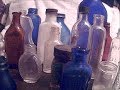 Glass Bottle Identifications #1: 4 Small Bottles