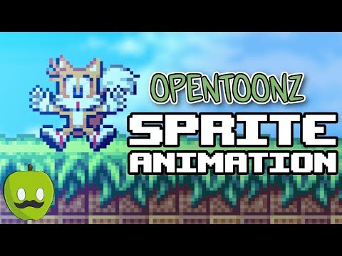 Opentoonz 1.3 - Sprite Sheet Animation Tutorial
