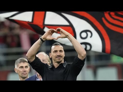 Milan striker Zlatan Ibrahimovic announces retirement from football