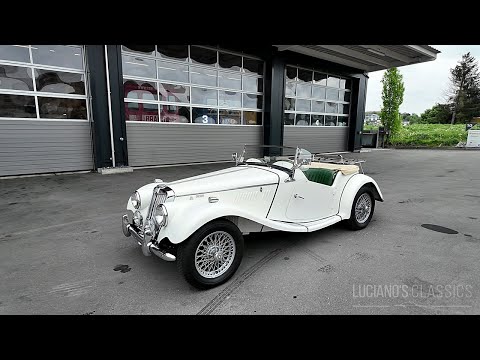 1955 MG TF 1500 Walkaround, Startup and Sound
