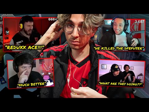 Streamers React to Sentinels vs Evil Geniuses...