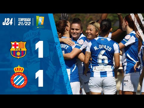 ⚽️ Resum Barça B 1 - Femení 1(🎥 BarçaTV)