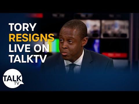Tory Bim Afolami RESIGNS live on TalkTV