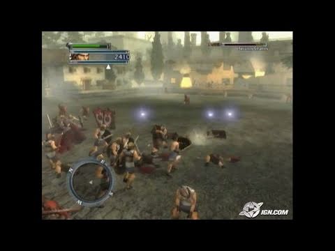 Spartan: Total Warrior PlayStation 2 Gameplay - Charge!