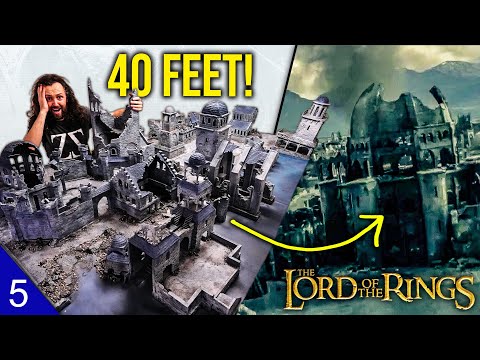 Gigantic Fantasy Diorama took me 10 years to make! | Osgiliath [5]