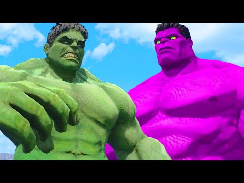 HULK SMASH | Mad Hulk vs Purple Hulk - What If