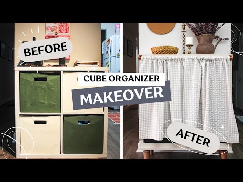 Extreme DIY Cube Organizer Makeover for Under $30!