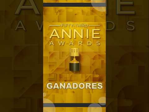 Lista de GANADORES de los ANNIE AWARDS 2026! #animación #youtubeshorts #shorts_video #annieawards