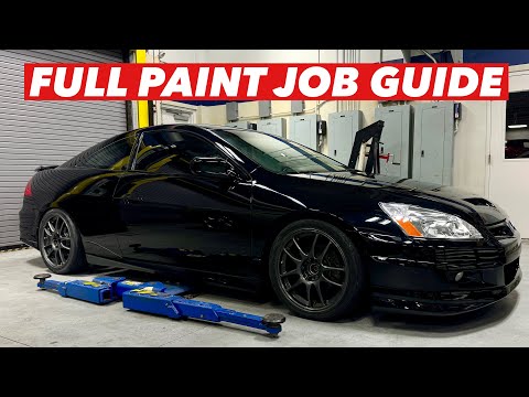 Full Paint Job in 20 Minutes!! // @PaintSociety 2005 Honda Accord (E1)