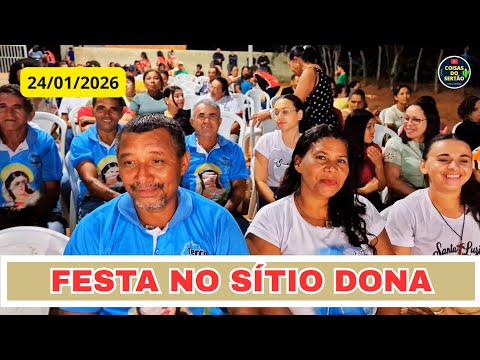 Festa do sitio Dona em Olivença/Alagoas || São Sebastião 24/01/2026