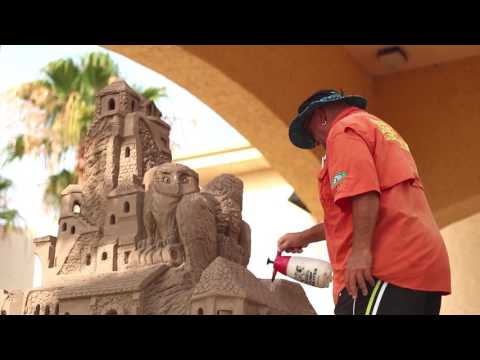Sand Castle Lessons on South Padre - What do we do? see for yourself