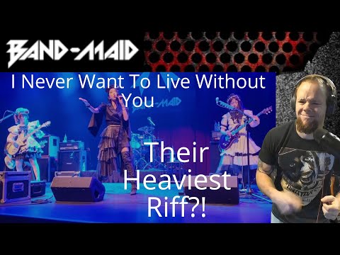 Favorite?! Shredder reacts to Band Maid, I Never Want to Live Without You!