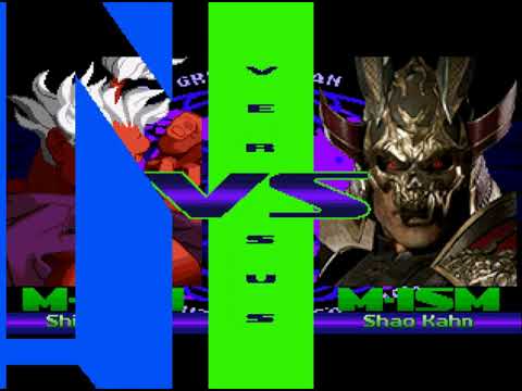 Shin Akuma (Me) vs. Shao Khan - SF -vs.- MK - M.U.G.E.N