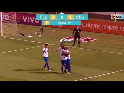 GOL DO CRUZEIRO - SASSÁ - FLUMINENSE X CRUZEIRO - 20/07 - BRASILEIRÃO 2017