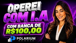 🤖 COLOQUEI R$100 NA I.A E O RESULTADO ME SURPREENDEU! 😱 (CONTA REAL) - IA EM OB FUNCIONA MESMO?